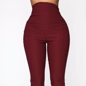 Fashion Nova Can’t Resist super high wasted pants